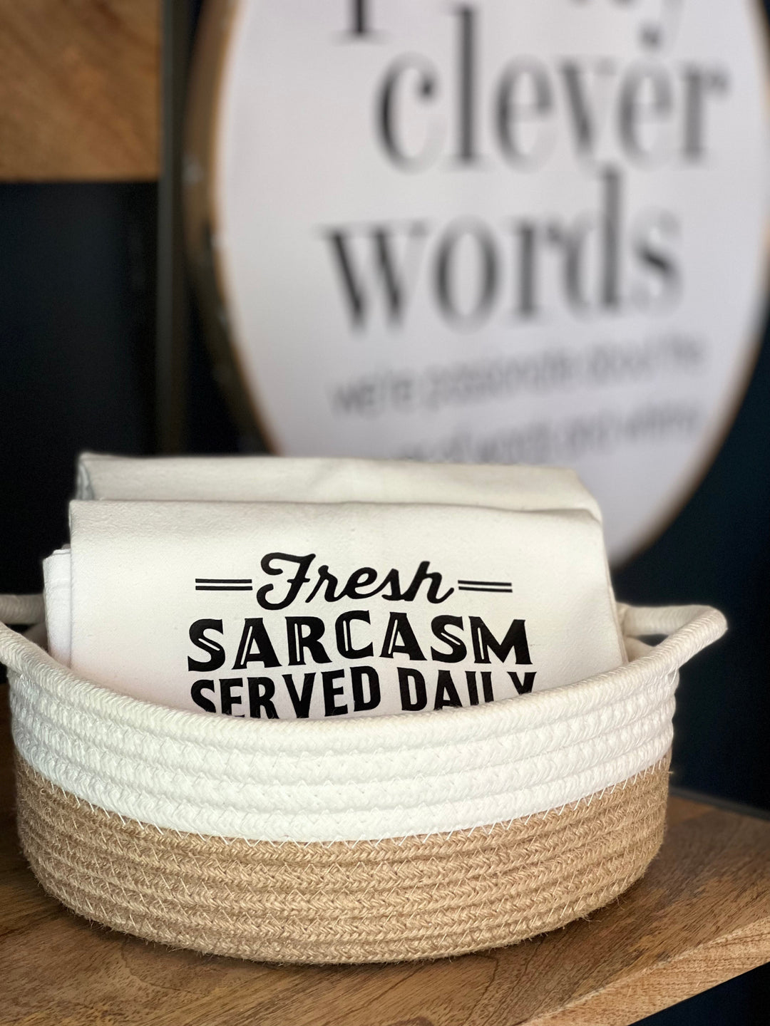 i want to be invited but i'm not coming - humorous bar kitchen towel SM