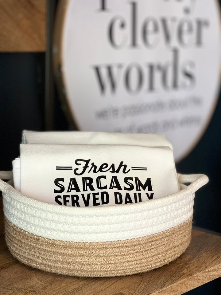 i want to be invited but i'm not coming - humorous bar kitchen towel SM