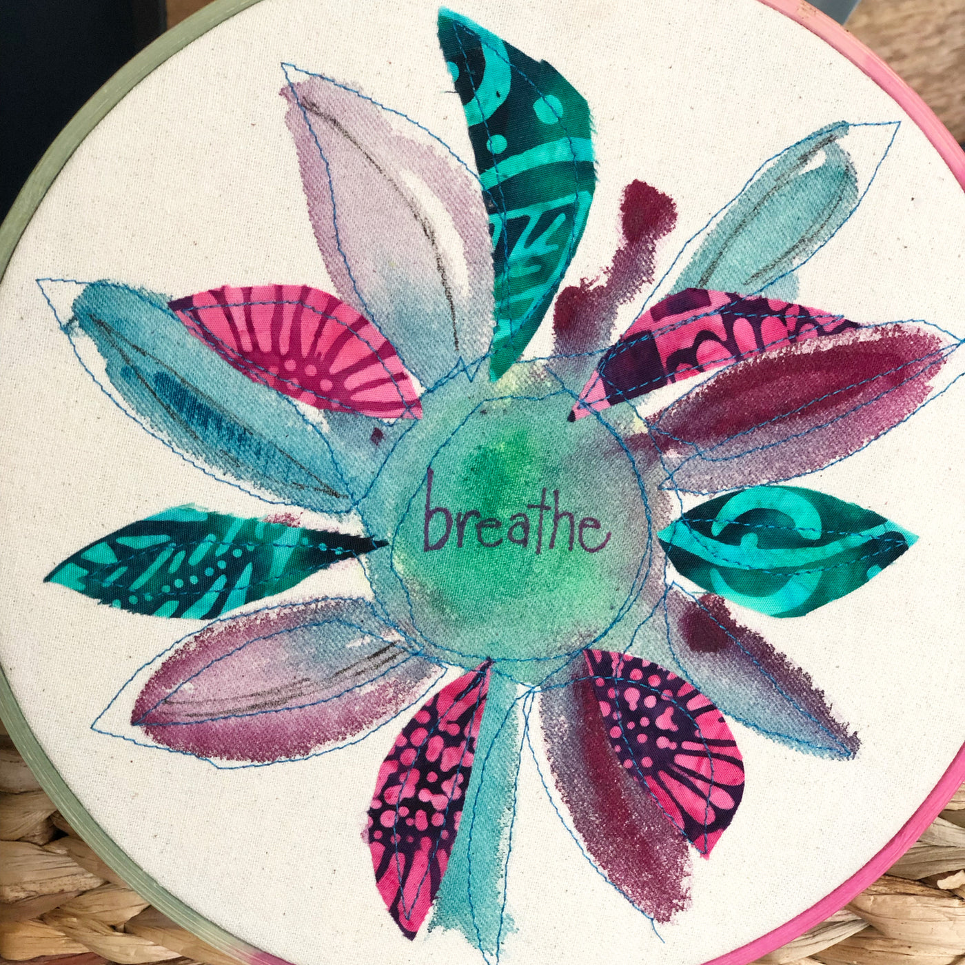 breathe - hoop art
