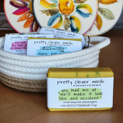 clever+clean tangerine grapefruit - you had me at accident