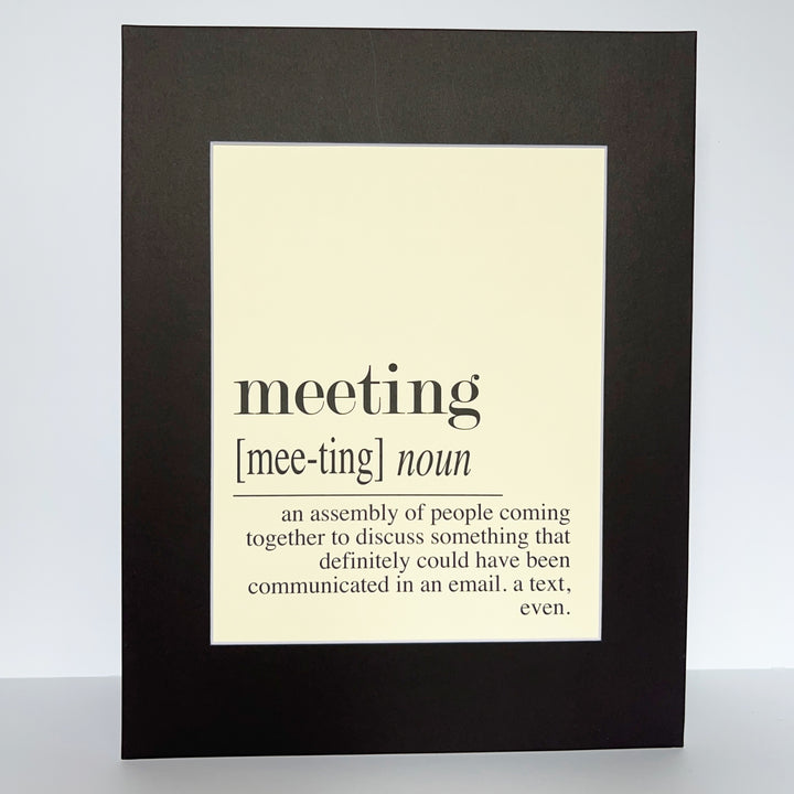 word art prints for the office - small