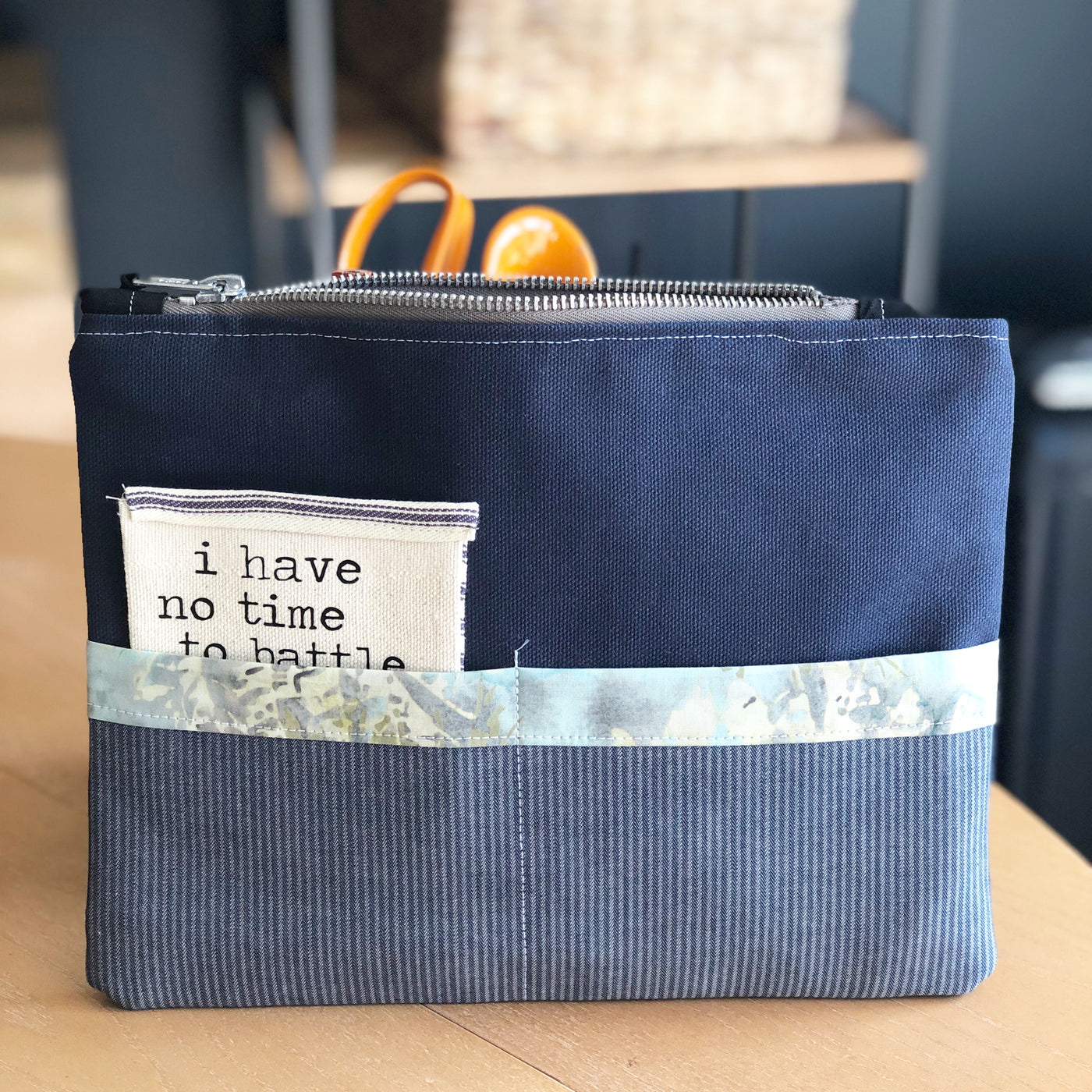 pocket love - canvas zip bag