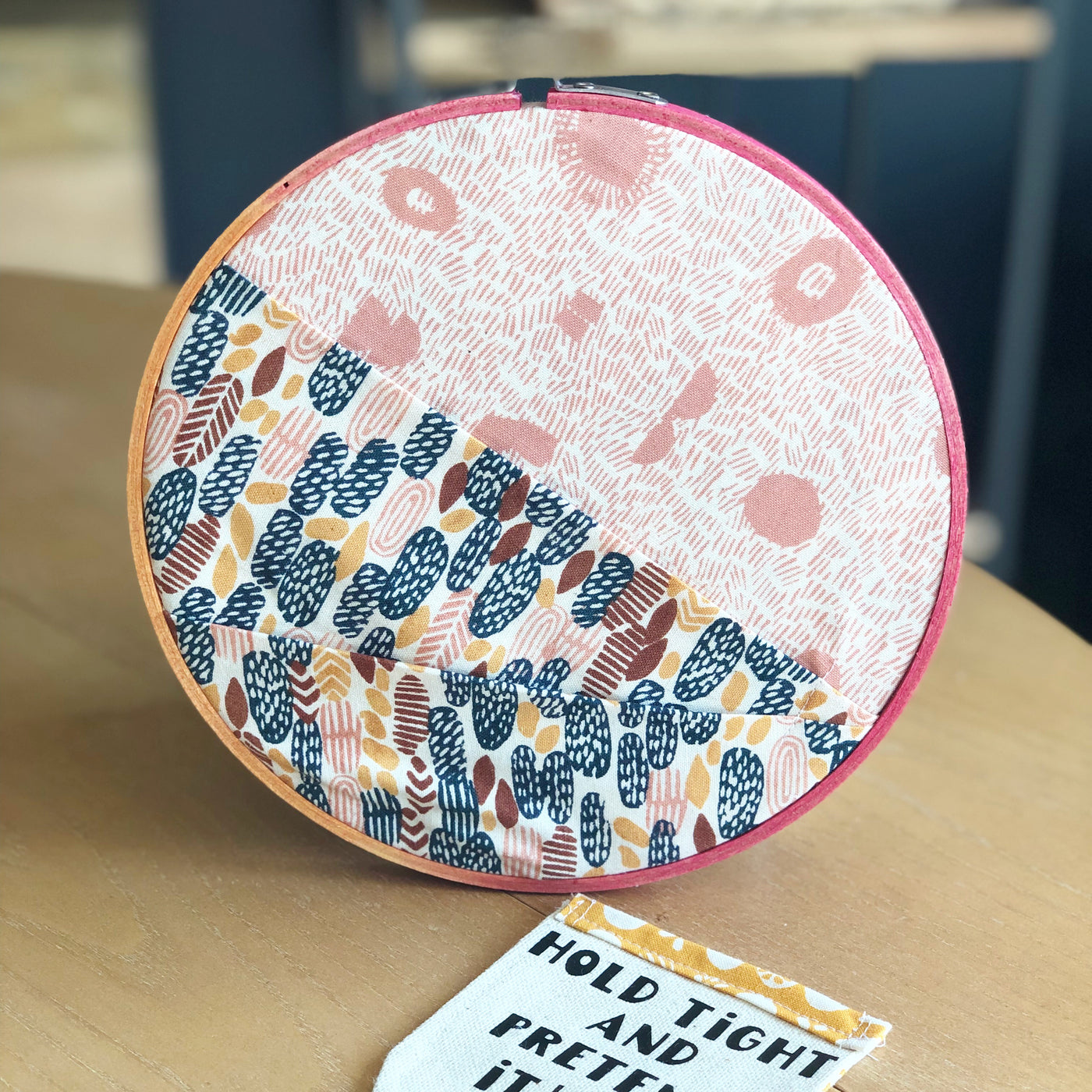 pinky pocket hoop art