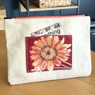 pocket life - canvas zip bag