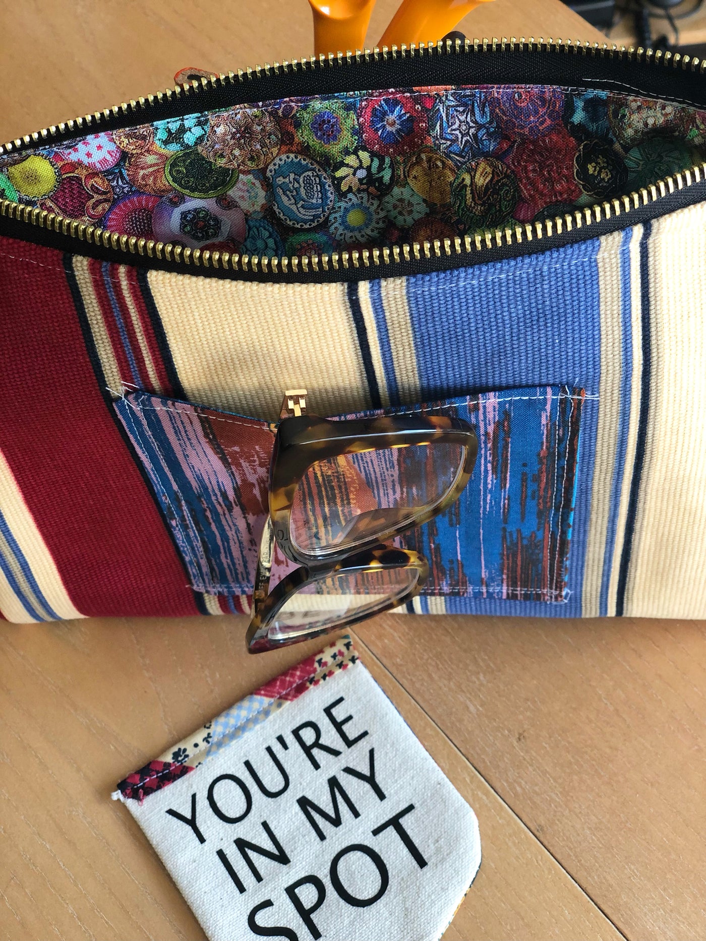 pocket life - canvas zip bag