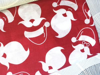 Cotton Face Mask - HOLIDAY FABRIC