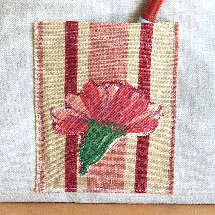 pocket love - canvas zip bag