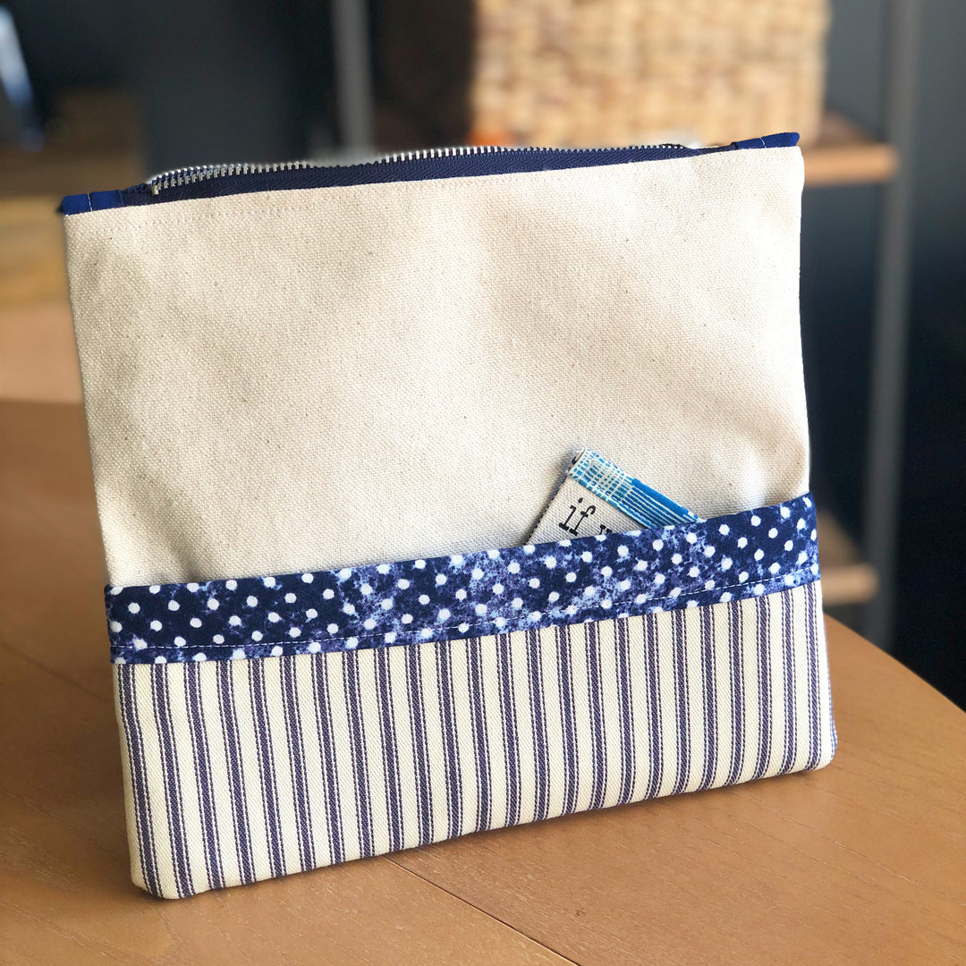 pocket fun - canvas zip bag