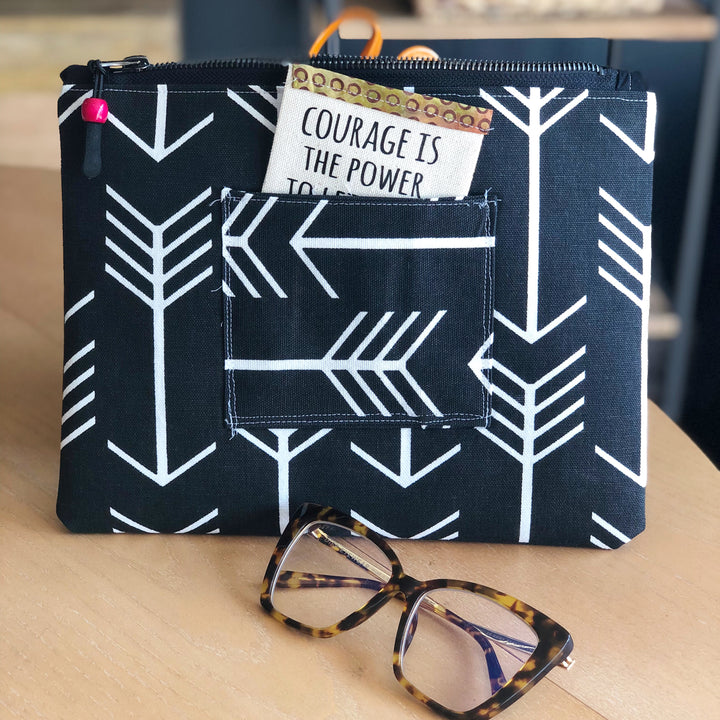 life pocket - canvas zip bag