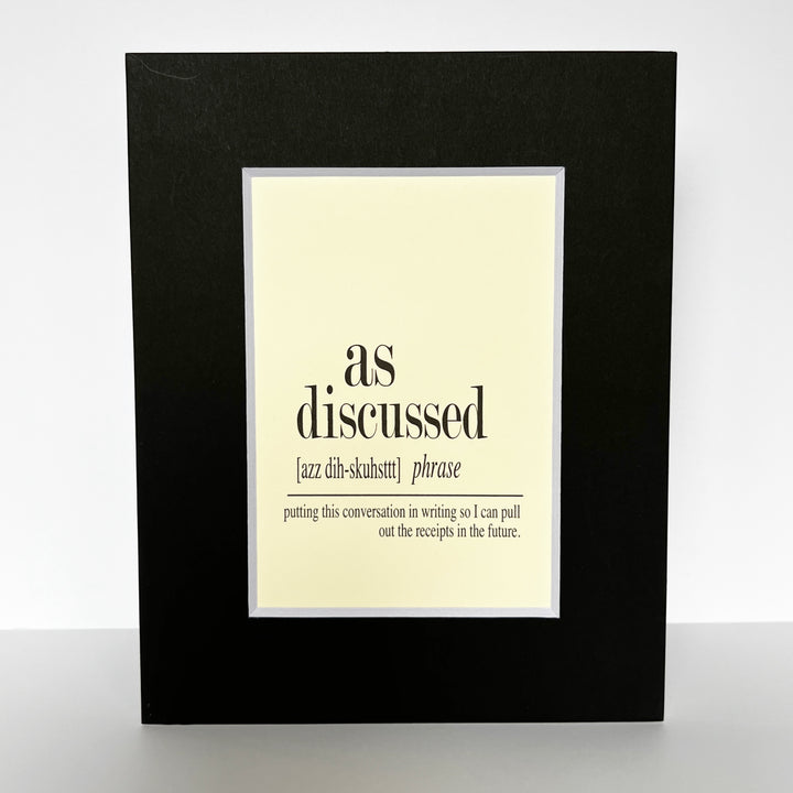 word art prints for the office - small