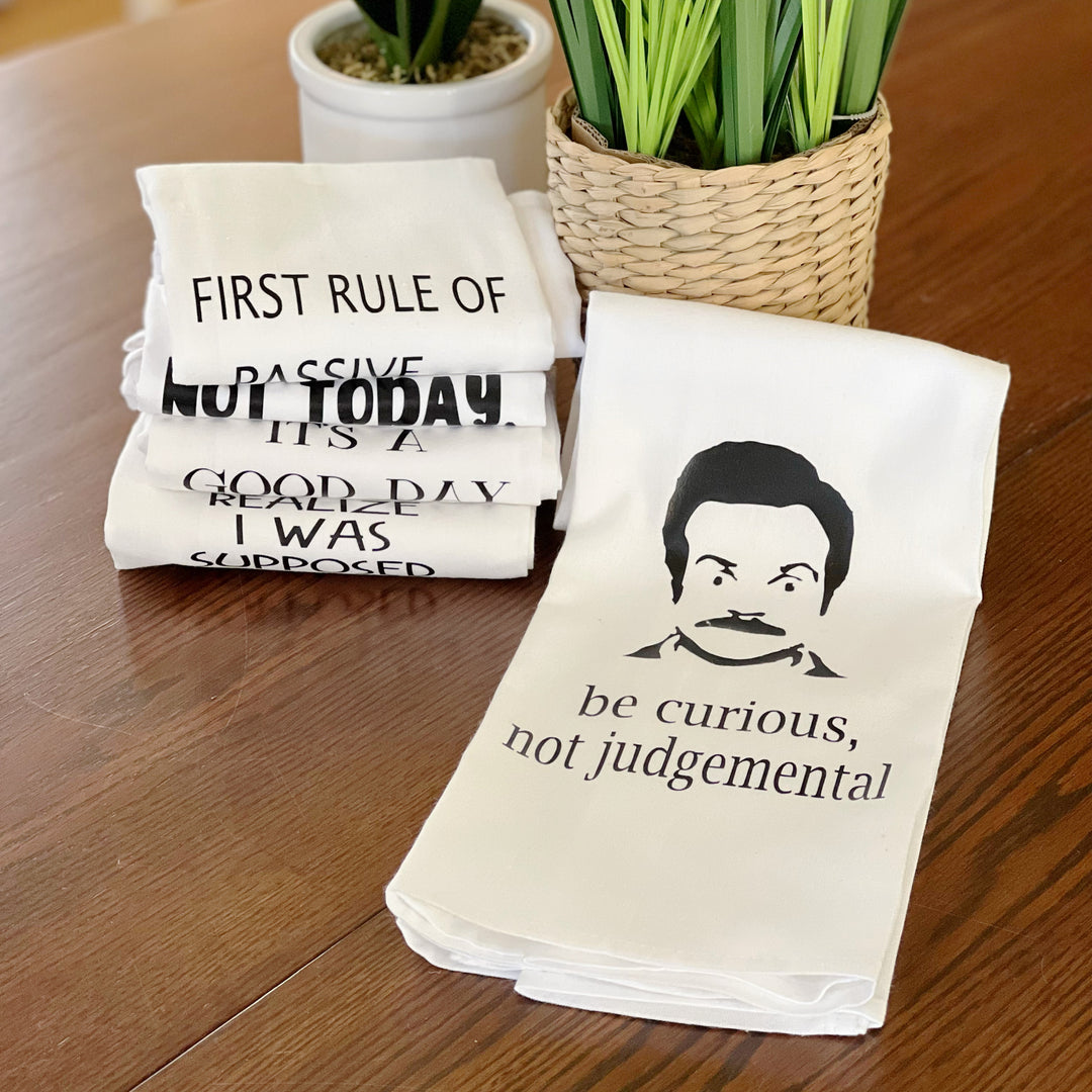 when your pants are both smart and fancy - funny bar kitchen towel LG