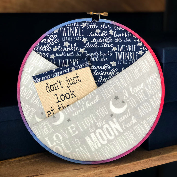 stars in my pocket hoop art