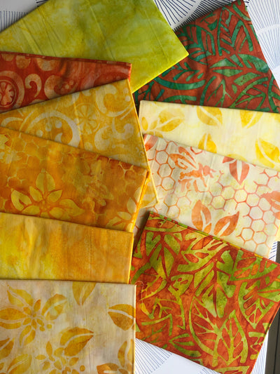 Cotton Face Mask with Filter Pocket - LEMON YELLOWS
