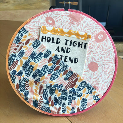 pinky pocket hoop art