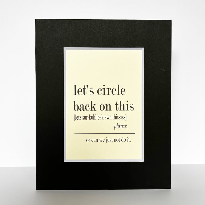 word art prints for the office - small