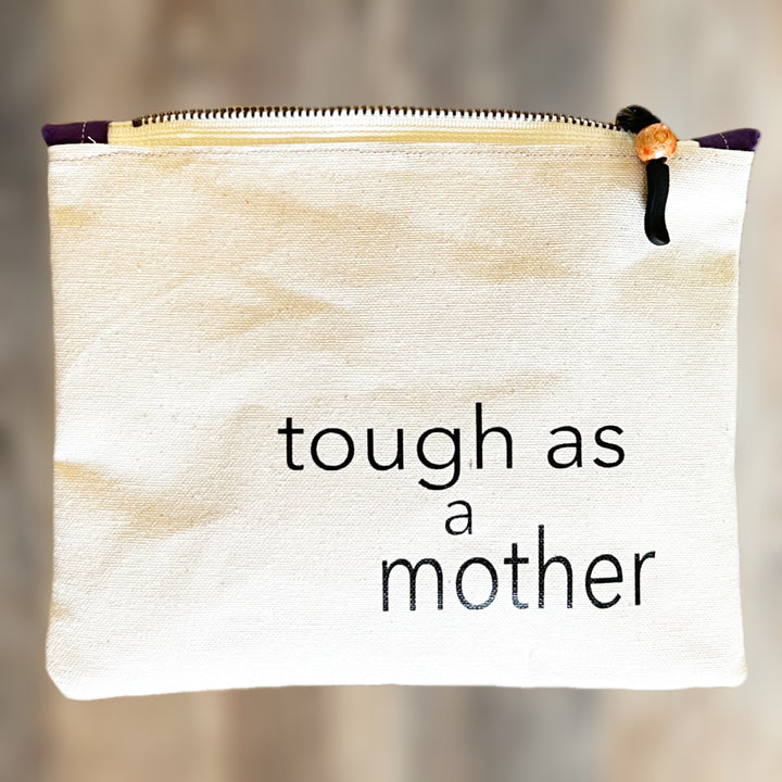 mini canvas makeup medication money zip bag group 2