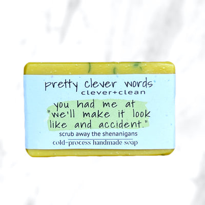 clever+clean tangerine grapefruit - you had me at accident