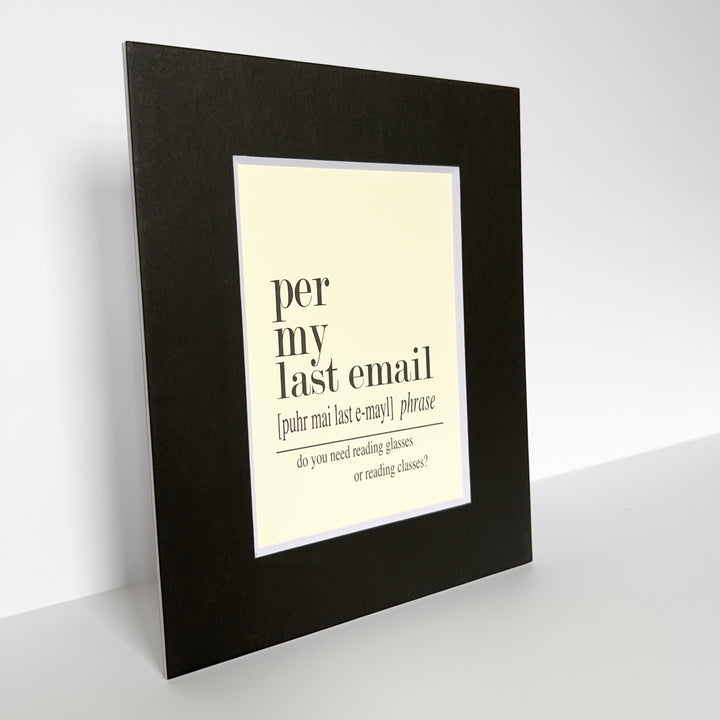 word art prints for the office - small