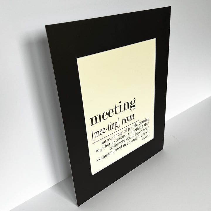 word art prints for the office - small