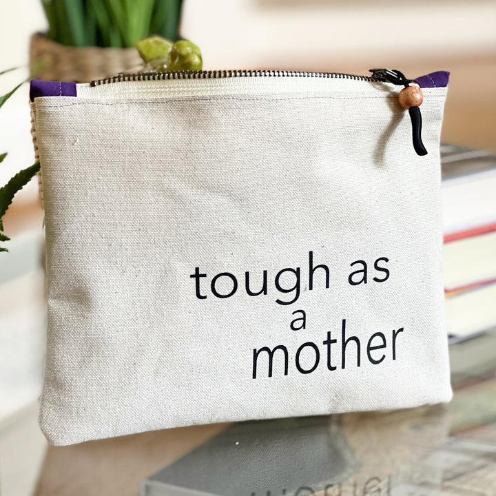 mini canvas makeup medication money zip bag group 2