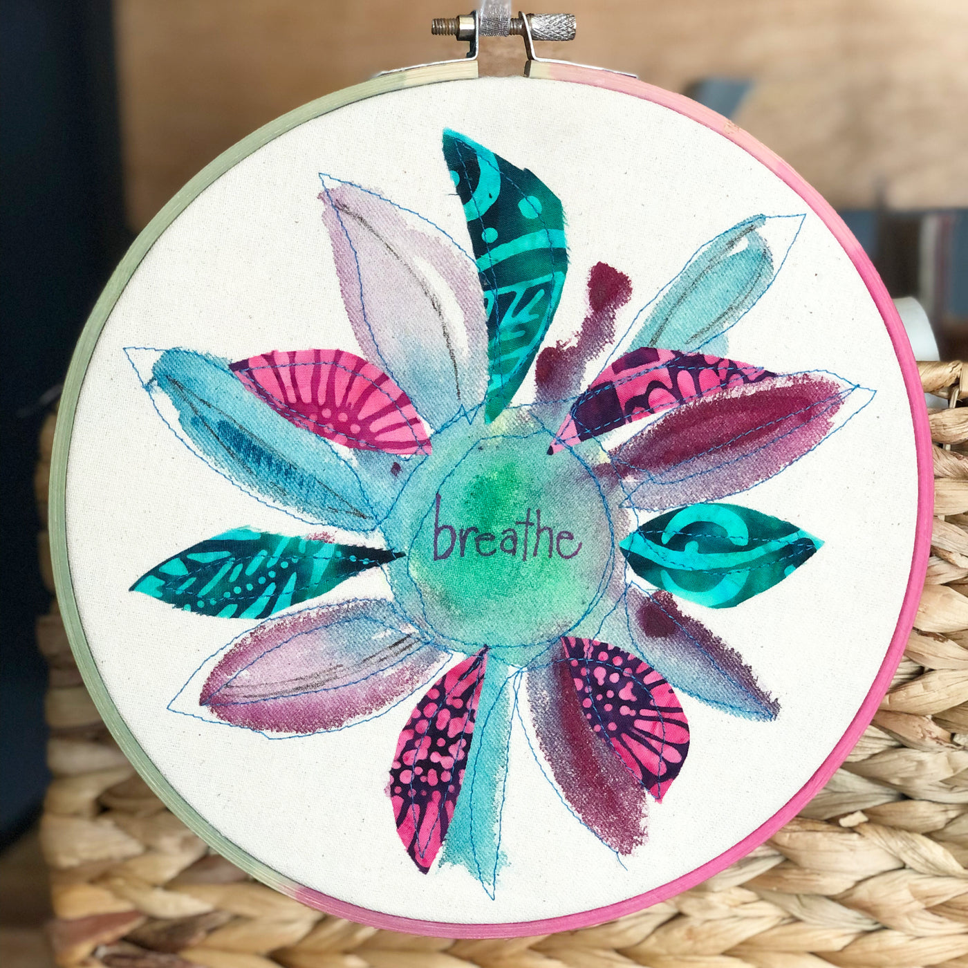 breathe - hoop art