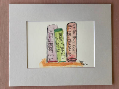 true life bar books vol. 4  - watercolor print