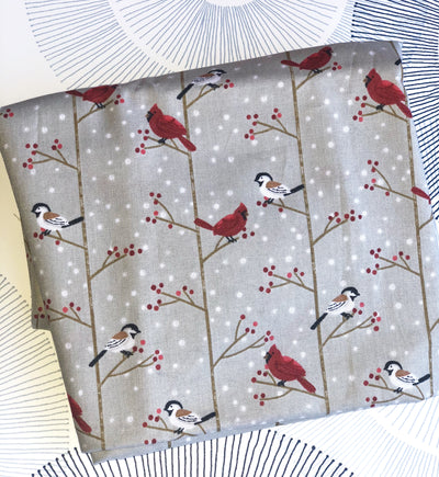 Cotton Face Mask - HOLIDAY FABRIC