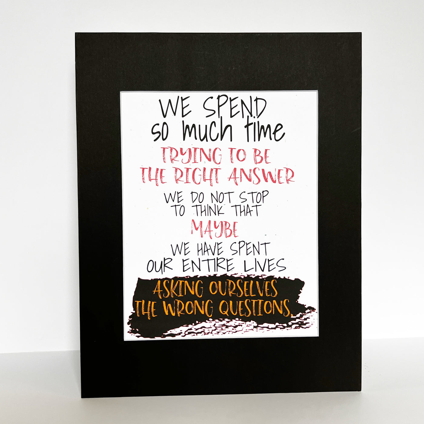 word art print