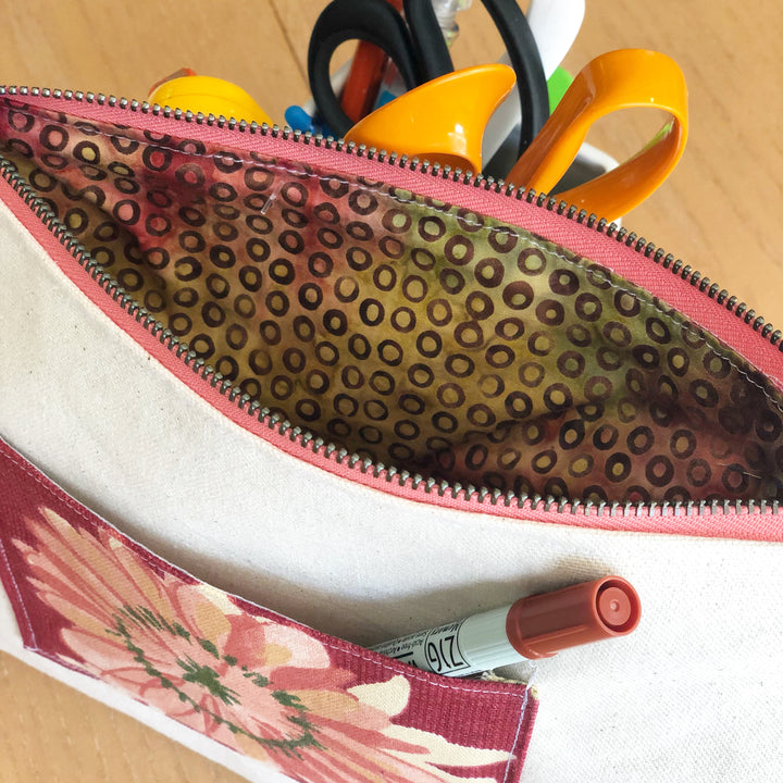 pocket life - canvas zip bag