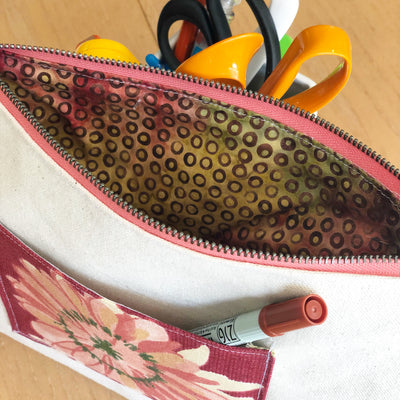 pocket life - canvas zip bag