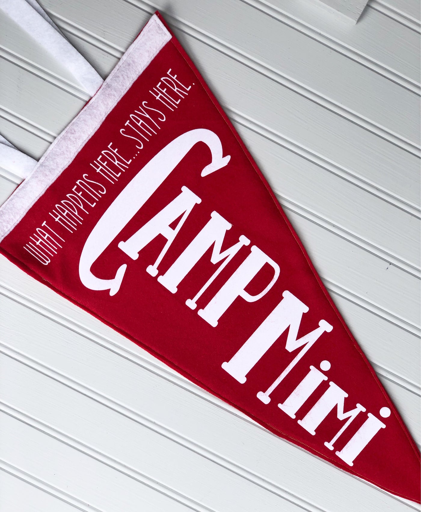 Grandparent Camp - Vintage Style Pennants