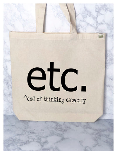 ETC - tote bag