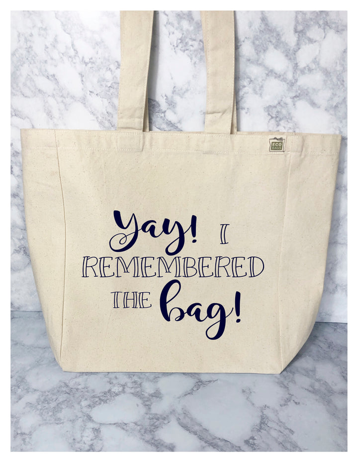yay, i remembered the bag - tote bag
