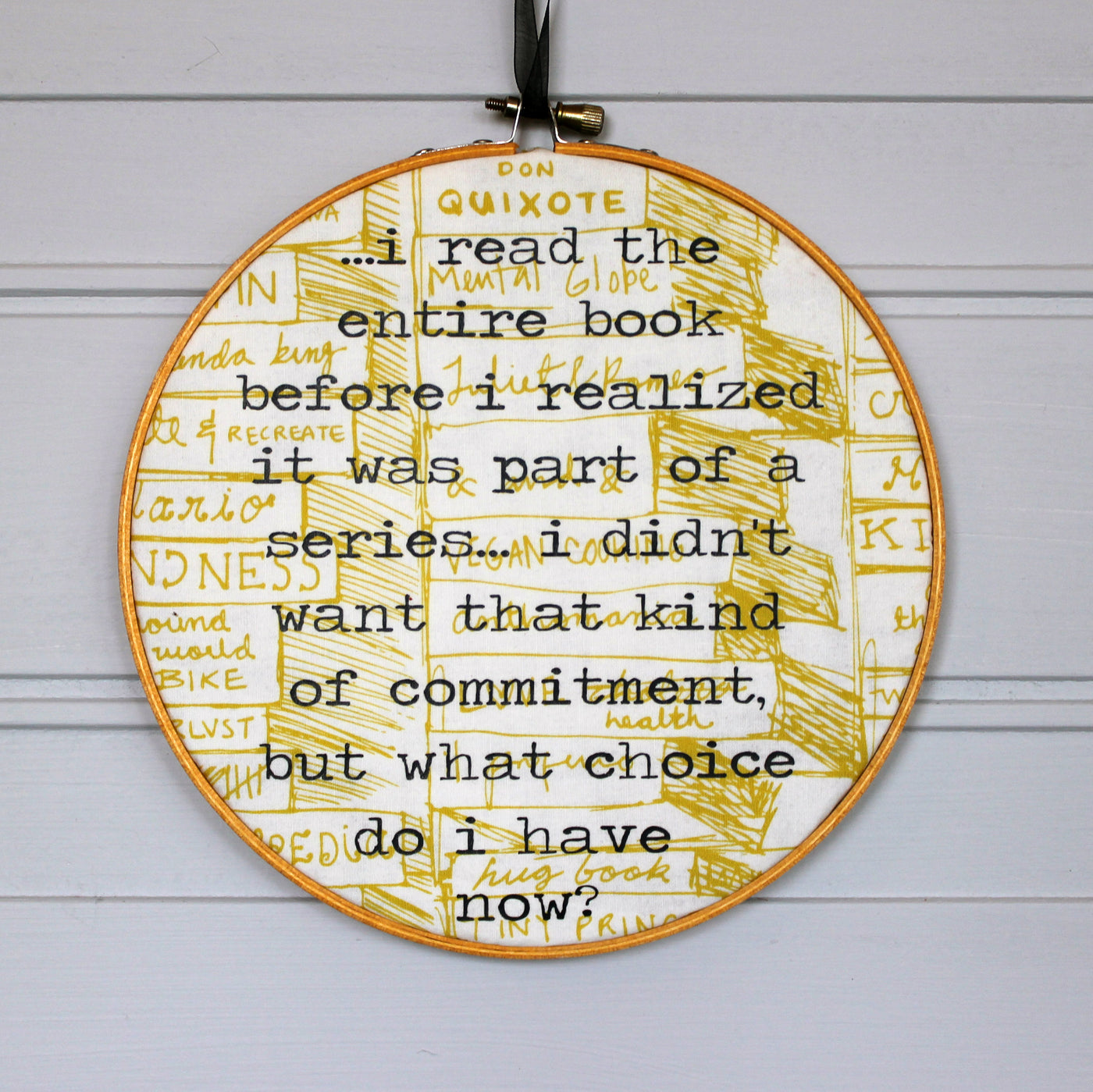 read the entire book hoop art