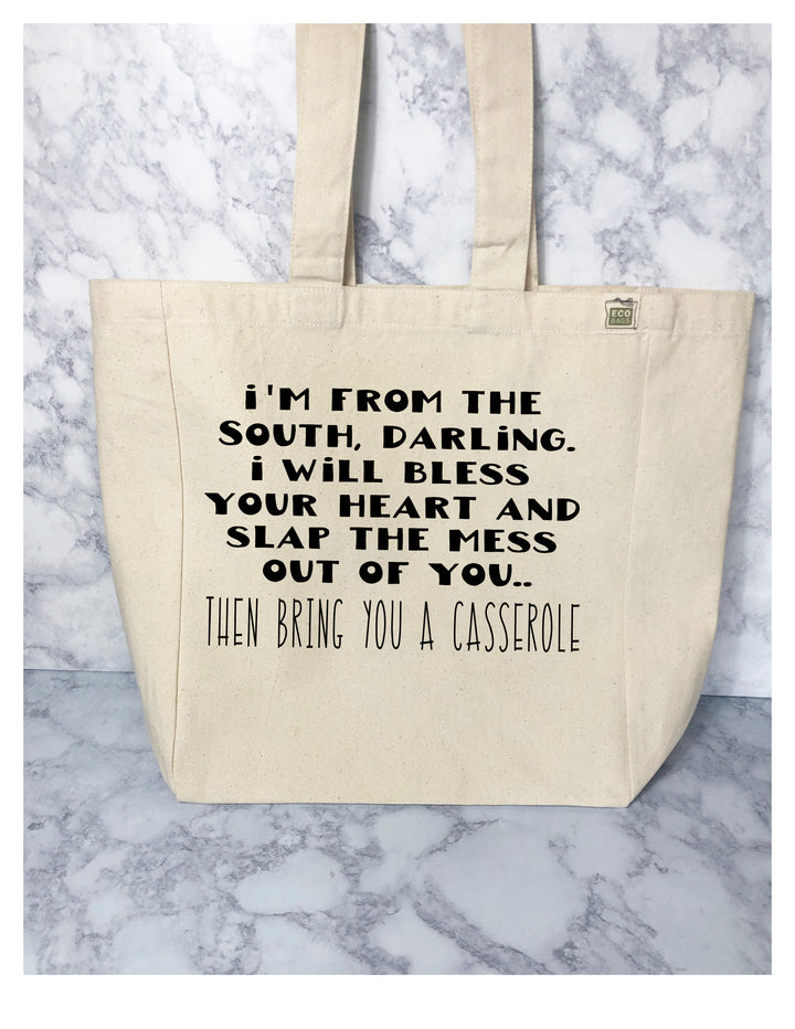 i'm from the south - tote bag
