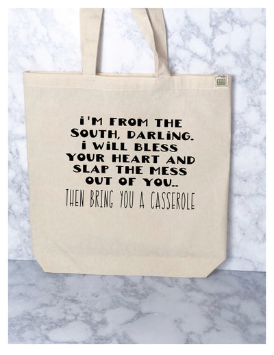 i'm from the south - tote bag