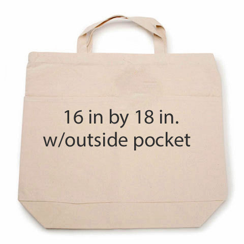 sarcasm, it's how i hug - zip bag tote - Pretty Clever Words