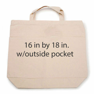 raising hell and amazing grace - tote bag - Pretty Clever Words